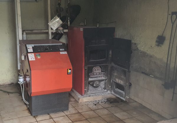 Überhitzter Ofen in Pöllau