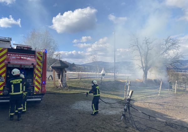 Strohbrand in Hinteregg