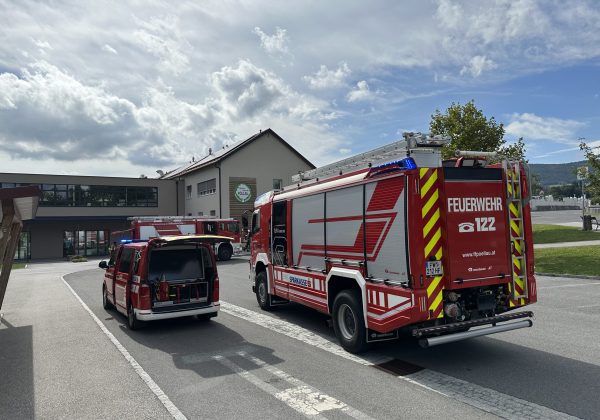 Evakuierungsübung in der NMS Pöllau