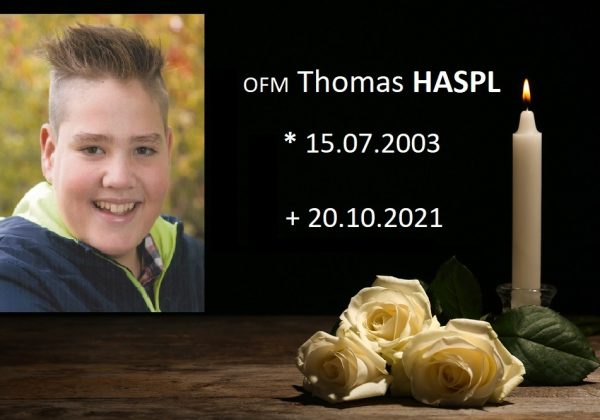 OFM Thomas HASPL verstorben