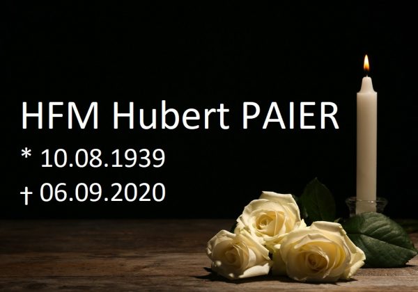 HFM Hubert PAIER verstorben